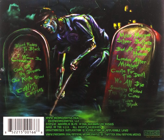 Wednesday 13: Calling All Corpses [CD]
