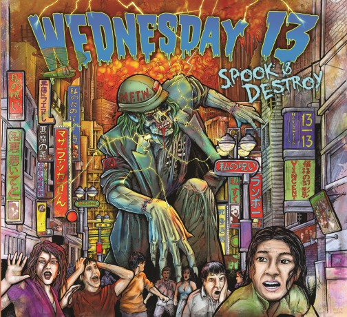 Wednesday 13: Spook and Destroy [CD]