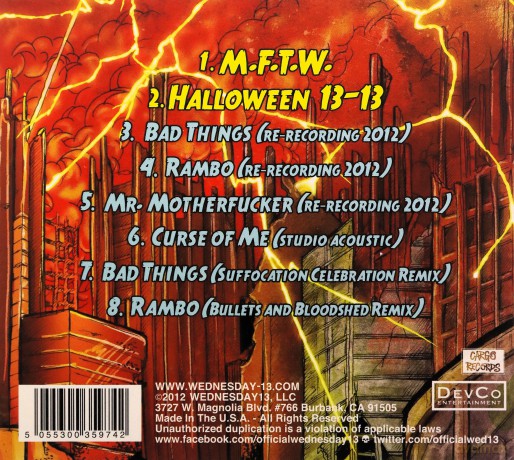 Wednesday 13: Spook and Destroy [CD]