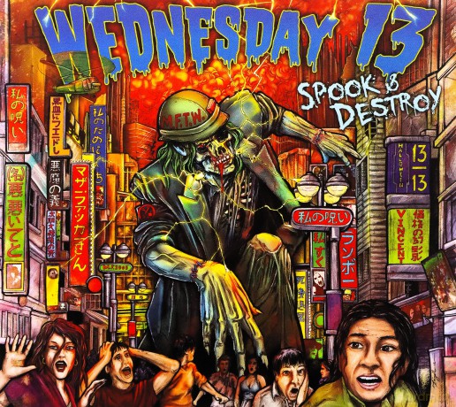 Wednesday 13: Spook and Destroy [CD]