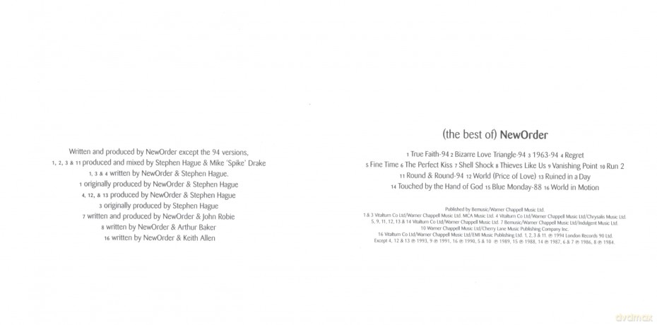 New Order: Best Of [CD]
