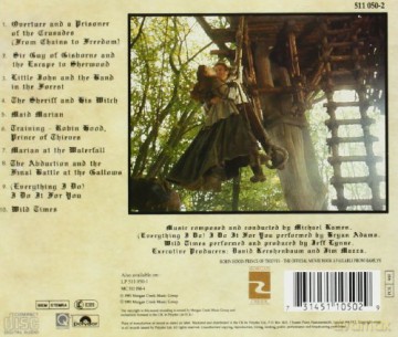 Robin Hood Prince of Thieves (Michael Kamen) [CD]