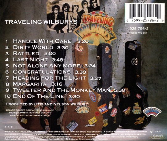 Traveling Wilburys: Traveling Wilburys [CD]