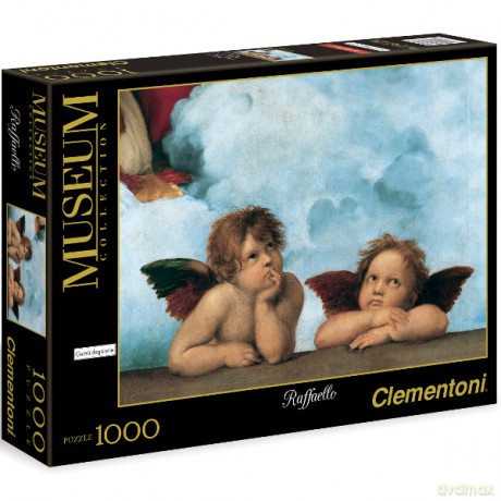 Clementoni 1000 El. Madonna Sykstyńska [PUZZLE]