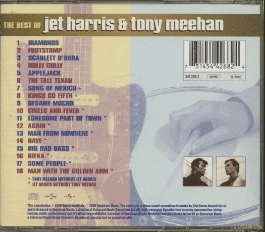 Jet Harris and Tony Meehan: The Best Of [CD]