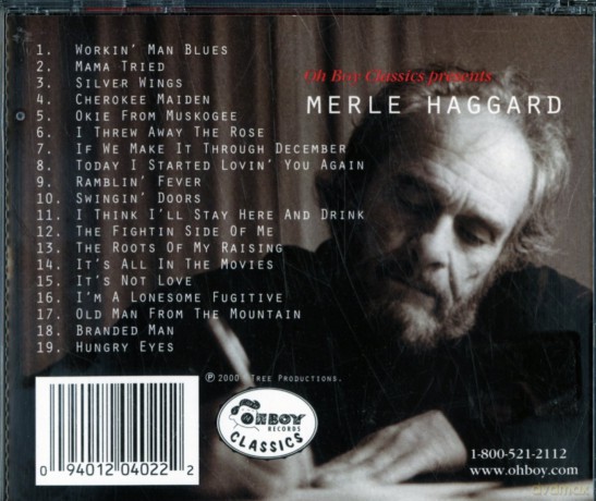 Merle Haggard: Oh Boy Classics Presents Merle Haggard [CD]