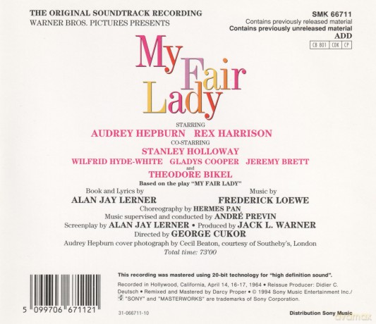 My Fair Lady [CD]