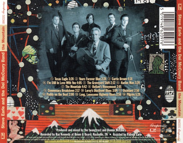 Steve Earle and The Del McCoury Band: Mountain [CD]