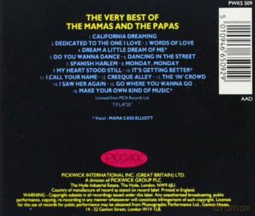 The Mamas and The Papas: The Very Best [CD]