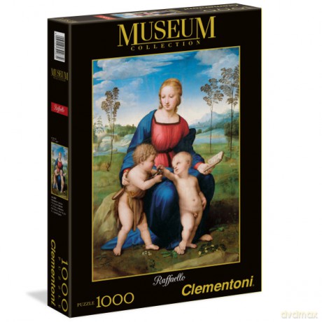 Clementoni 1000 El. Raffaello, Madonna [PUZZLE]