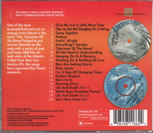 Chairmen Of The Board: The Very Best Of [CD]