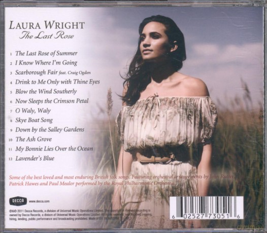 Laura Wright: The Last Rose [CD]