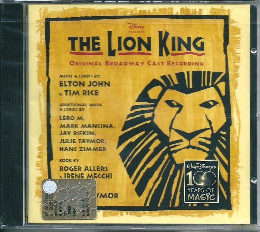Original Broadway Cast Recording: The Lion King [CD]