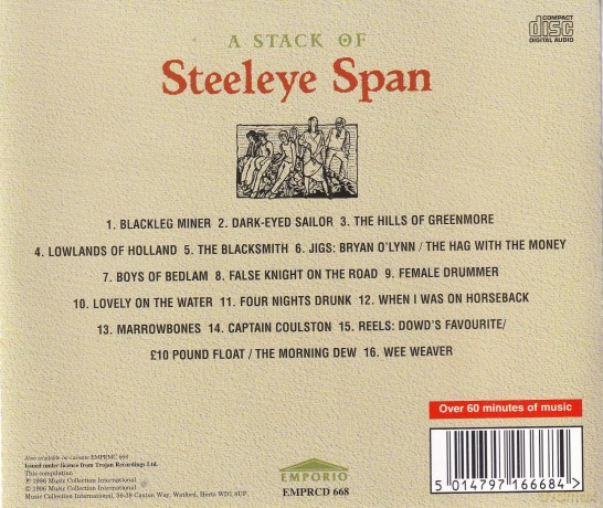 Steeleye Span: A Stack of: Their Finest Folk Recordings 73-75 [CD]