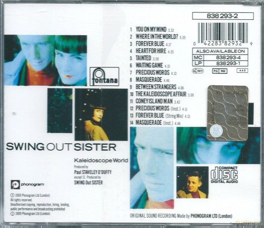 Swing Out Sister: Kaleidoscope World [CD]