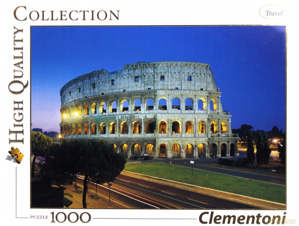CLEMENTONI 1000 el. Rzymskie Colosseum [PUZZLE]