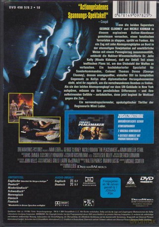 The Peacemaker [DVD]