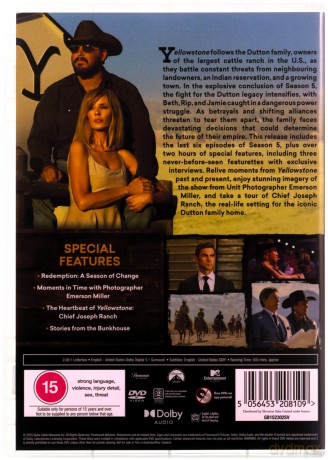 Yellowstone Season 5 Part 2 [DVD]