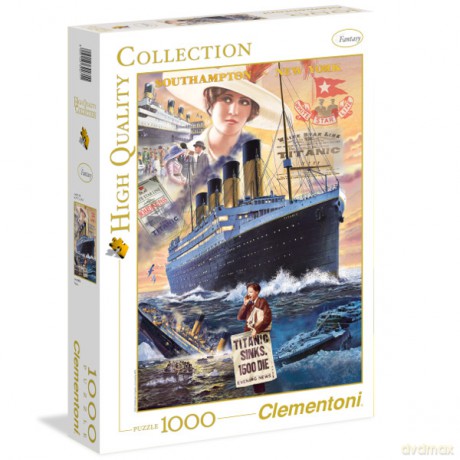Clementoni 1000 El. Titanic [PUZZLE]