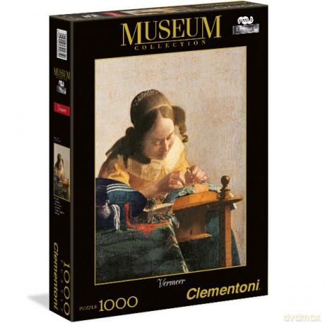 Clementoni 1000 El. Vermeer Koronczarka [PUZZLE]