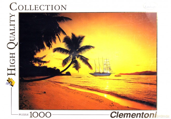 CLEMENTONI 1000 el. Zachód Słońca [PUZZLE]