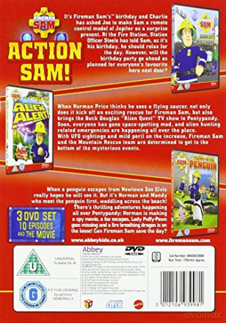 Fireman Sam - Action Sam 3 [DVD]