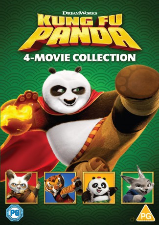 Kung Fu Panda 1 to 4 [DVD]