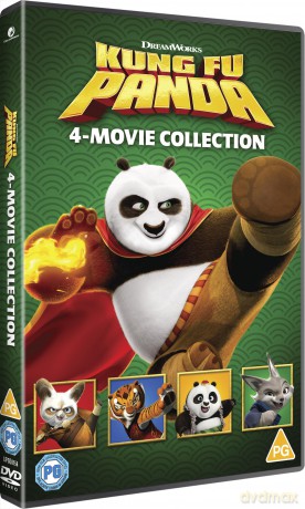 Kung Fu Panda 1 to 4 [DVD]
