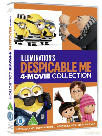 Despicable Me / Despicable Me 2 / Despicable Me 3 / Despicable Me 4 [DVD]