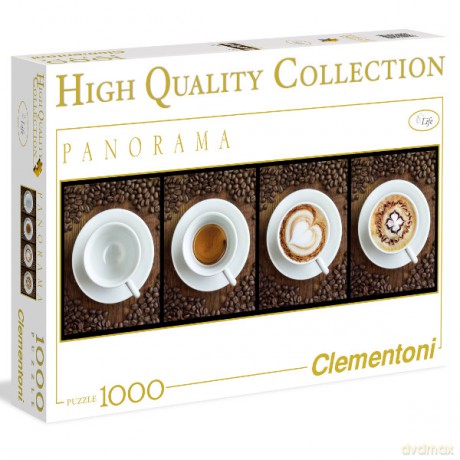 CLEMENTONI 1000 el. Kawa Panorama [PUZZLE]