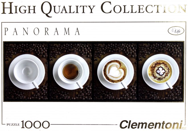 CLEMENTONI 1000 el. Kawa Panorama [PUZZLE]