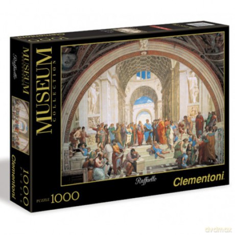 CLEMENTONI 1000 el. Rafaello Szkoła W Atenach [PUZZLE]