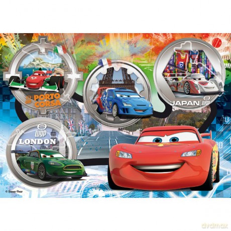 CLEMENTONI 104 el. Cars [PUZZLE]