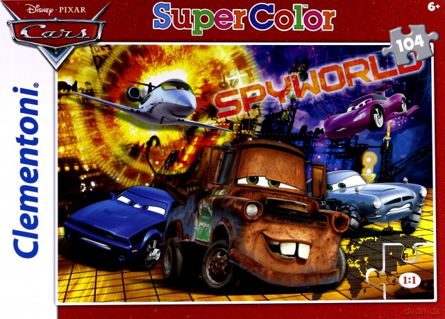 CLEMENTONI 104 el. Cars [PUZZLE]