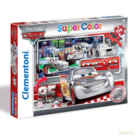 Clementoni 104 El. Cars Silver [PUZZLE]