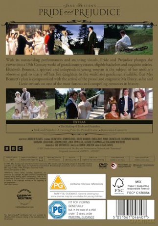 Pride And Prejudice Mini Series [DVD]