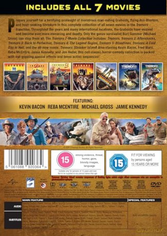 Tremors Complete Movie Collection (7 Films) [DVD]