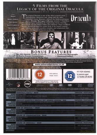 Dracula - The Complete Legacy Collection [5DVD]