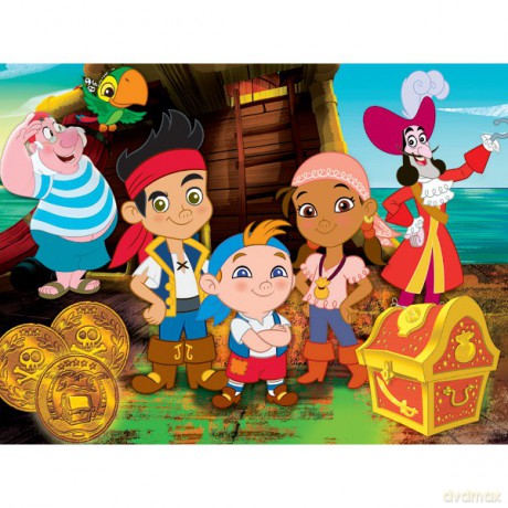 Clementoni 104 El. Jake I Piraci [PUZZLE]