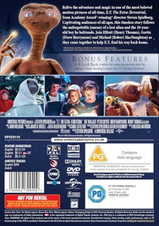 ET - The Extra Terrestrial [DVD]