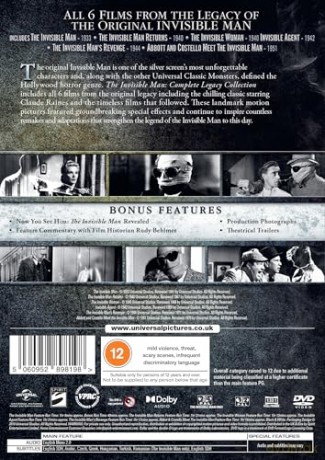 The Invisible Man - Complete Legacy Collection [DVD]