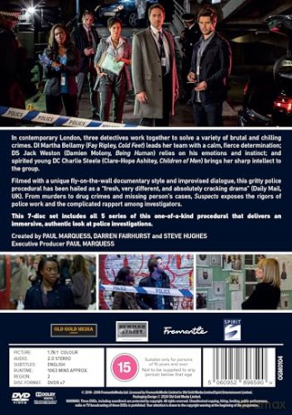 Suspects Series 1 to 5 Complete Collection [DVD]
