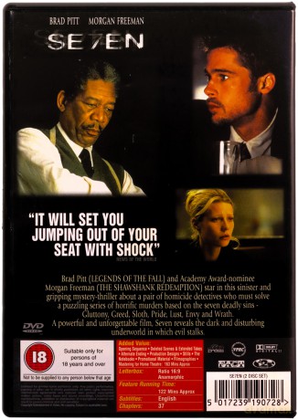 Se7en (aka Seven) [DVD]