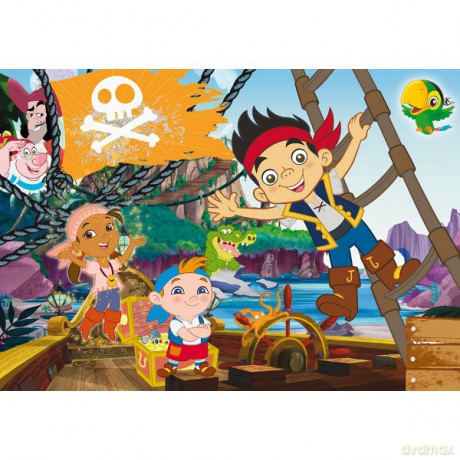 Clementoni 104 El. Maxi Pirat Jake [PUZZLE]
