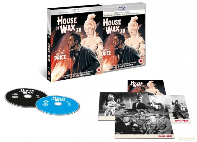 House Of Wax (1953) [Blu-Ray 3D]+[Blu-Ray]