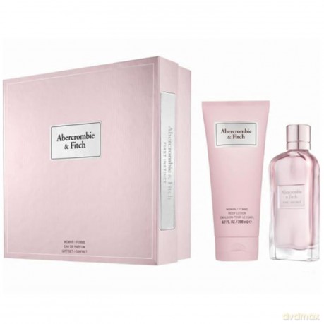 Abercrombie & Fitch First Instinct for Her 100ml EDP + 200ml Body Lotion Giftset