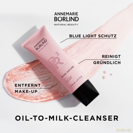 Annemarie Börlind Rose Nature Oil To Milk Cleanser 125ml