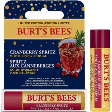 Burt's Bees LE Lip Balm Cranberry Spritz Blister 48/0.15oz Uni