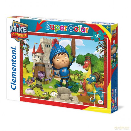 Clementoni 104 El. Rycerz Mike [PUZZLE]