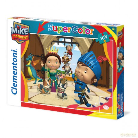 Clementoni 104 El. Rycerz Mike [PUZZLE]